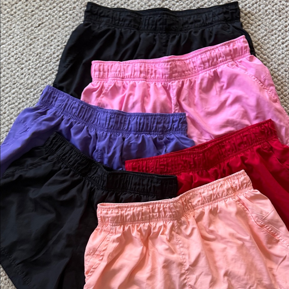 Athletic Shorts - 6 pair - originally 12.99 each - like new - perfect condition
